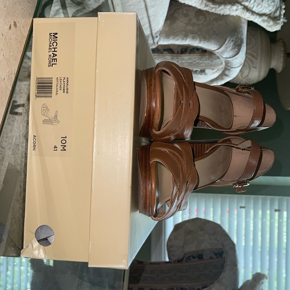 Michael Kors platform dress sandal